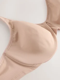 Next DD+ Supersoft Comfort Padded Strap Minimising Full Cup Bra Praline Nude Sale
