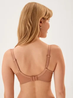 Next Pad Balcony DD+ Lace Bra Praline Nude Discount