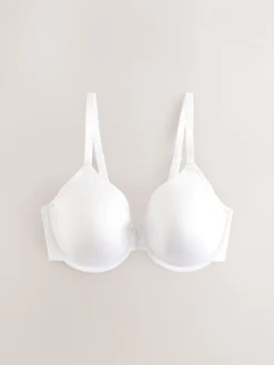 Next Praline Nude/White Full Cup A-E Smoothing Ultimate Comfort Bras 2 Pack New