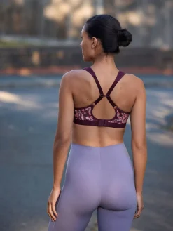 Next B-G Active Sports High Impact Dry Tech Full Cup Wired Bra Print