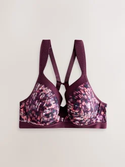 Next B-G Active Sports High Impact Dry Tech Full Cup Wired Bra Print