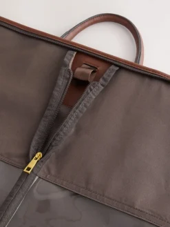 Next Print Monogram Suit Carrier Bag New