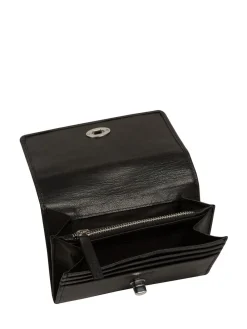Pure Luxuries London Amber Leather Purse Black Sale