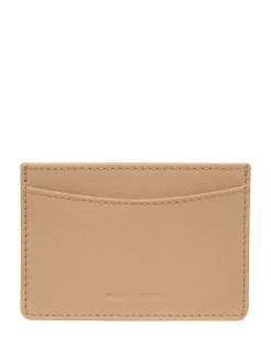 Pure Luxuries London 'Anna' Leather Card Holder Brown Hot