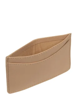 Pure Luxuries London 'Anna' Leather Card Holder Brown Hot