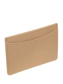 Pure Luxuries London 'Anna' Leather Card Holder Brown Hot