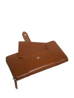 Pure Luxuries London April Leather Purse Brown Best