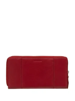 Pure Luxuries London April Leather Purse Red Clearance