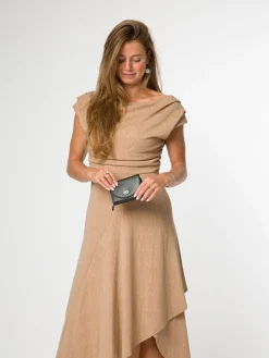 Pure Luxuries London Belle Leather Purse Black Online