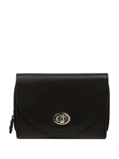 Pure Luxuries London Belle Leather Purse Black Online