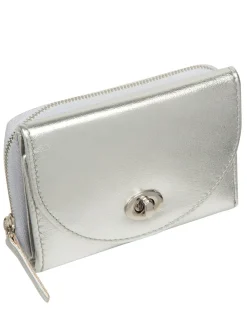 Pure Luxuries London Belle Leather Purse Silver Best