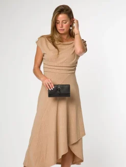 Pure Luxuries London 'Harriet' Leather Purse Black New