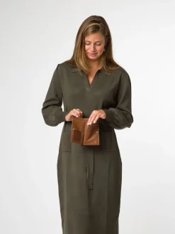 Pure Luxuries London 'Julia' Leather Purse Brown Hot