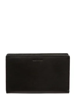 Pure Luxuries London 'Julia' Leather Purse Black