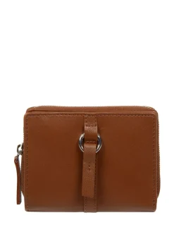 Pure Luxuries London 'Lena' Leather Purse Brown Best