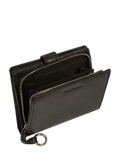 Pure Luxuries London 'Louise' Leather Purse Black