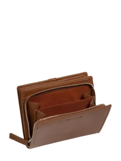 Pure Luxuries London 'Lucy' Leather Purse Brown New