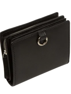Pure Luxuries London 'Lucy' Leather Purse Black Discount