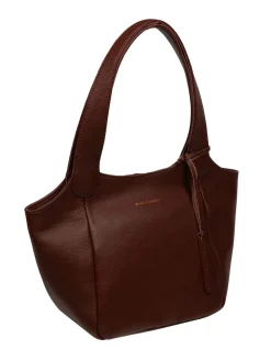 Pure Luxuries London Ormesby' Leather Handbag Brown Clearance