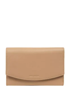 Pure Luxuries London 'Sarah' Leather Purse Natural New