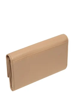 Pure Luxuries London 'Sarah' Leather Purse Natural New