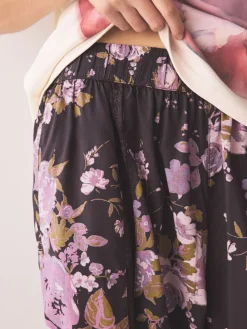 Next Purple Floral Short Sleeve Pyjamas Discount