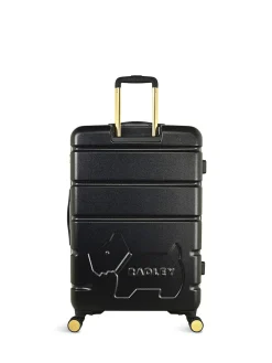 Radley Lexington Large 4 Wheel Suitcase Black Best