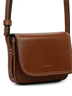 Radley Pocket Street Card Cross-Body Bag Brown Outlet