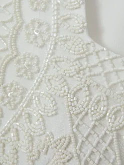 Raishma Floral Beaded Maxi Dress