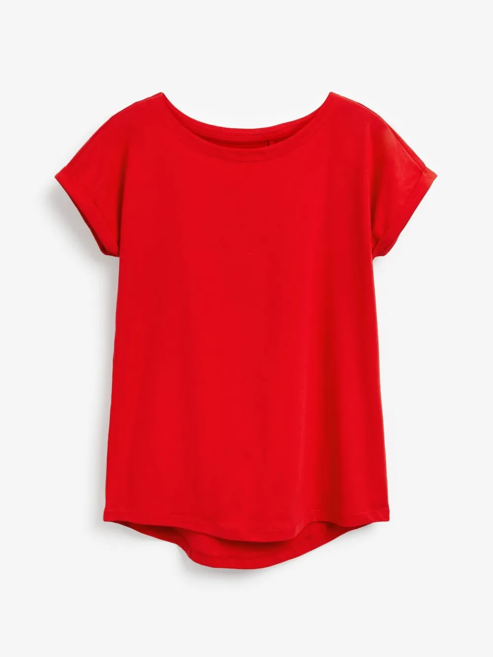 Next Red Cap Sleeve T-Shirt Discount