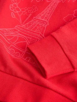 Next Red Embroidered Sweatshirt Best