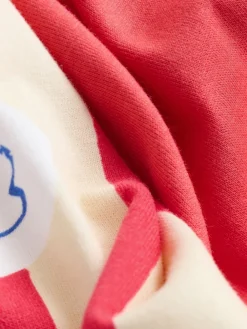 Next Red Stripe Fish Jersey Short Sleeve Pyjamas Discount