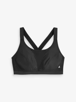 Next Red/Black Active Sports High Impact Dry Tech Crop Tops 2 Pack Best