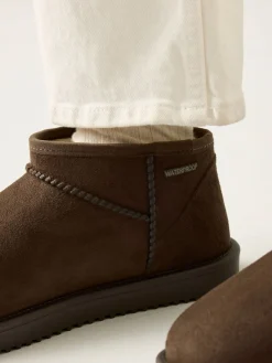 Regatta Adult Risley Short Cosy Lined Waterproof Boots Beige Clearance