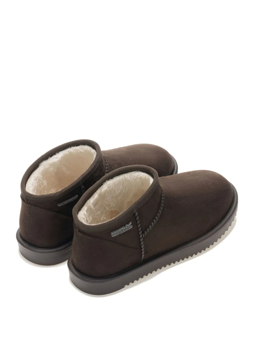 Regatta Adult Risley Short Cosy Lined Waterproof Boots Beige Clearance