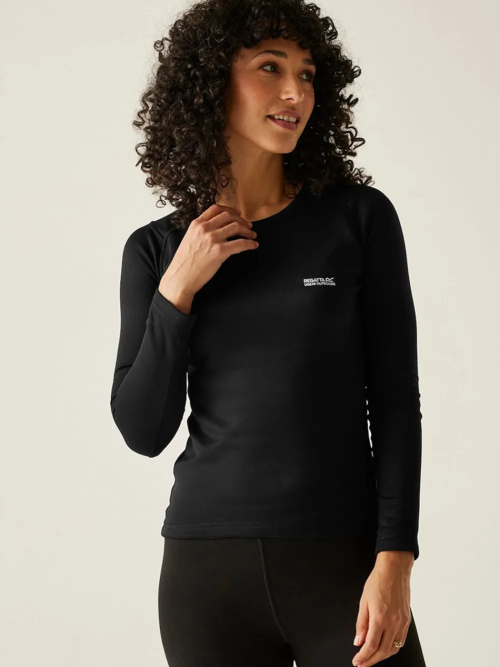 Regatta Black Thermal Baselayer Set Outlet