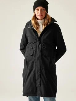 Regatta Yannta Isotex Waterproof Breathable Coat Black Discount