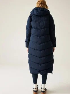 Regatta Blue Eloria Heavyweight Water Repellent Stretch Coat New