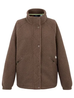 Regatta Emilica Borg Fleece Brown Discount