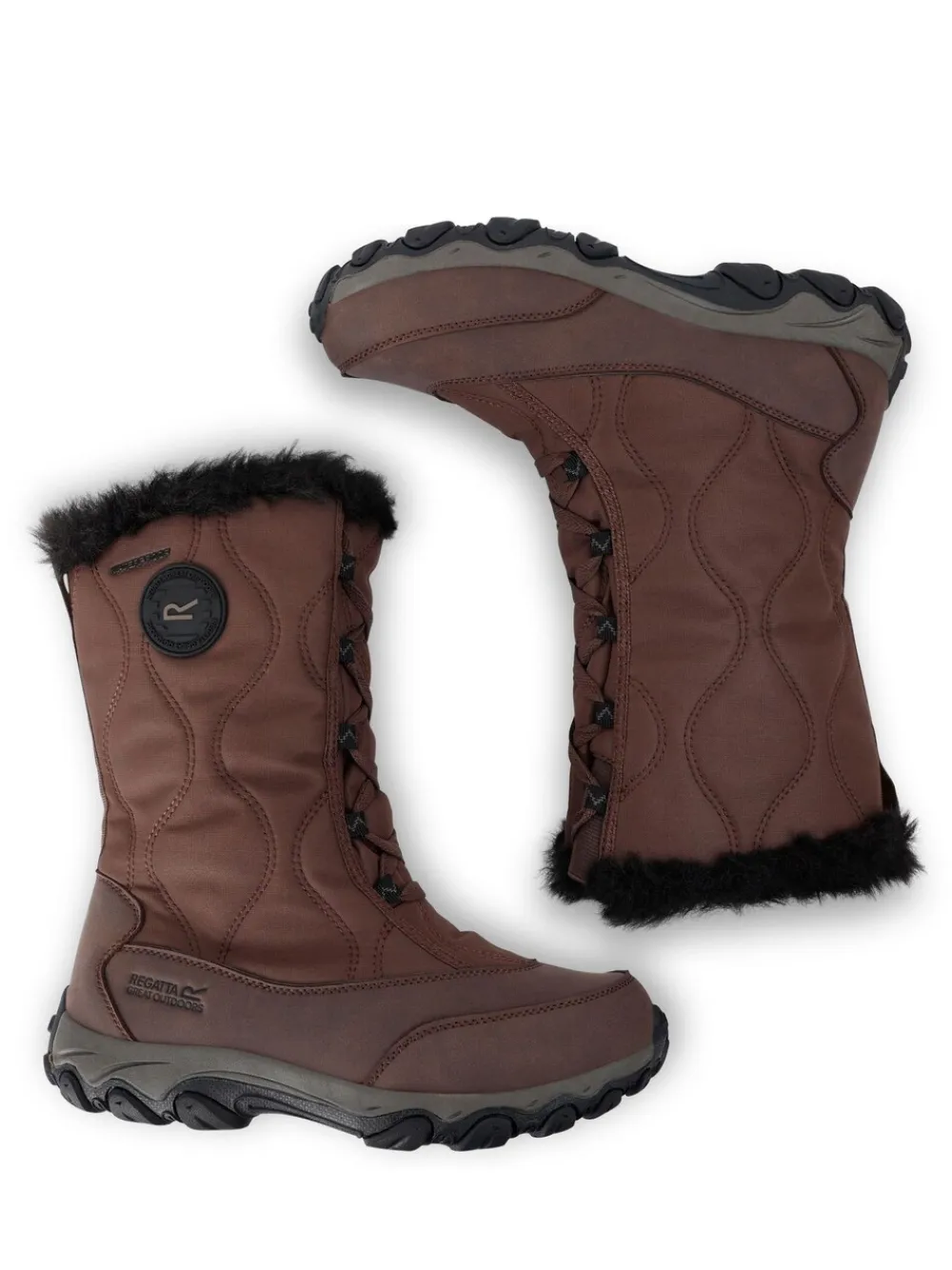Regatta Brown Kirkwood Water Resistant TecFoam Boots Online