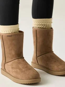 Regatta Brown Risley Mid Length Cosy Faux Fur Lined Waterproof Boots Discount