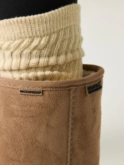 Regatta Brown Risley Mid Length Cosy Faux Fur Lined Waterproof Boots Discount