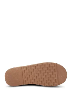 Regatta Solace Slipper Faux Fur Slippers Brown Sale