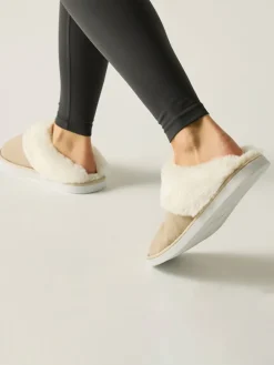 Regatta Brown Tulsy Boxed Cosy Lined Slippers