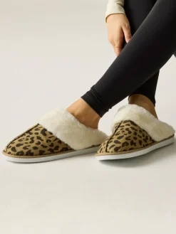 Regatta Brown Tulsy Boxed Cosy Lined Slippers Online