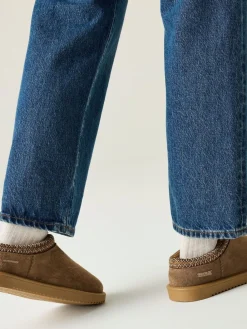 Regatta Womens Risley Wateproof Mules Brown Hot