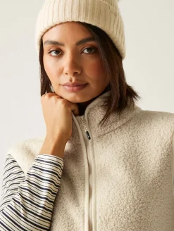 Regatta Frankie Borg Bodywarmer Fleece Cream