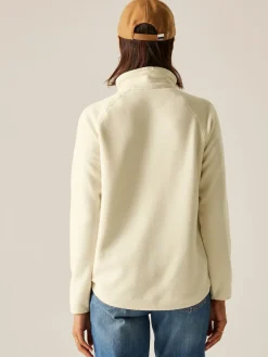 Regatta Womens Frankie Half Zip Fleece Cream Discount