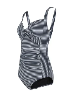 Regatta Womens Sakari Tummy Control Costume Swimsuit Light Blue