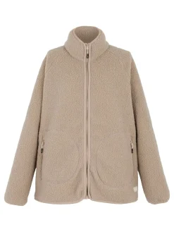 Regatta Frankie Borg Full Zip Fleece Natural Hot